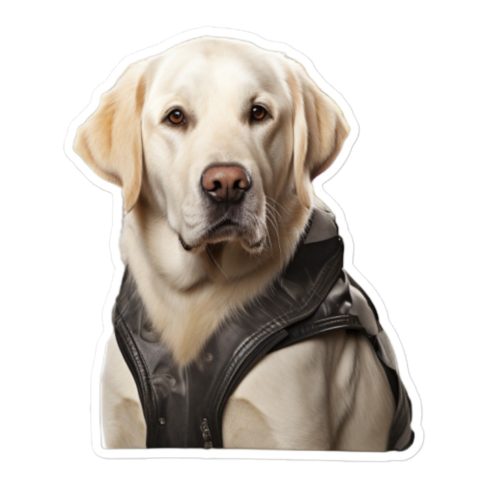 Labrador Retriever Transit Operator Sticker - Stickerfy.ai
