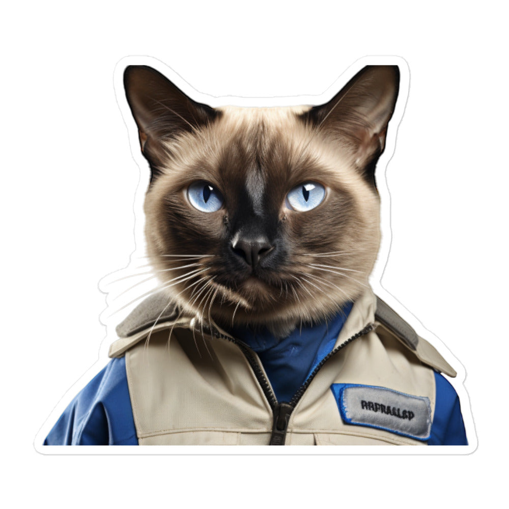 Siamese Transit Operator Sticker - Stickerfy.ai