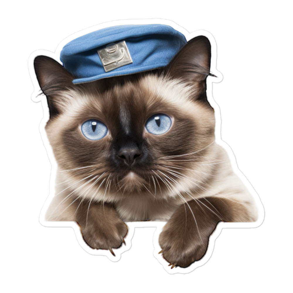 Siamese Transit Operator Sticker - Stickerfy.ai