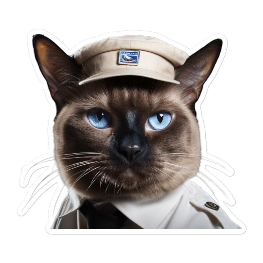 Siamese Transit Operator Sticker - Stickerfy.ai