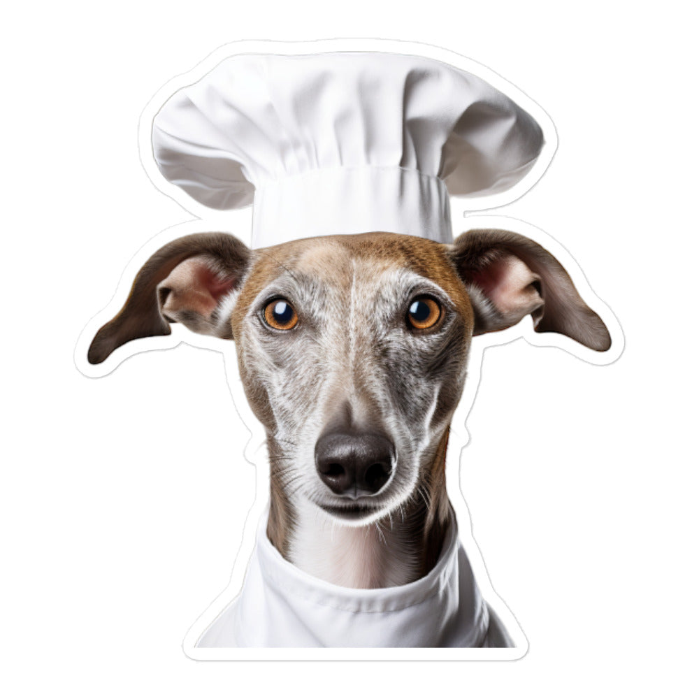 Whippet Chef Sticker - Stickerfy.ai