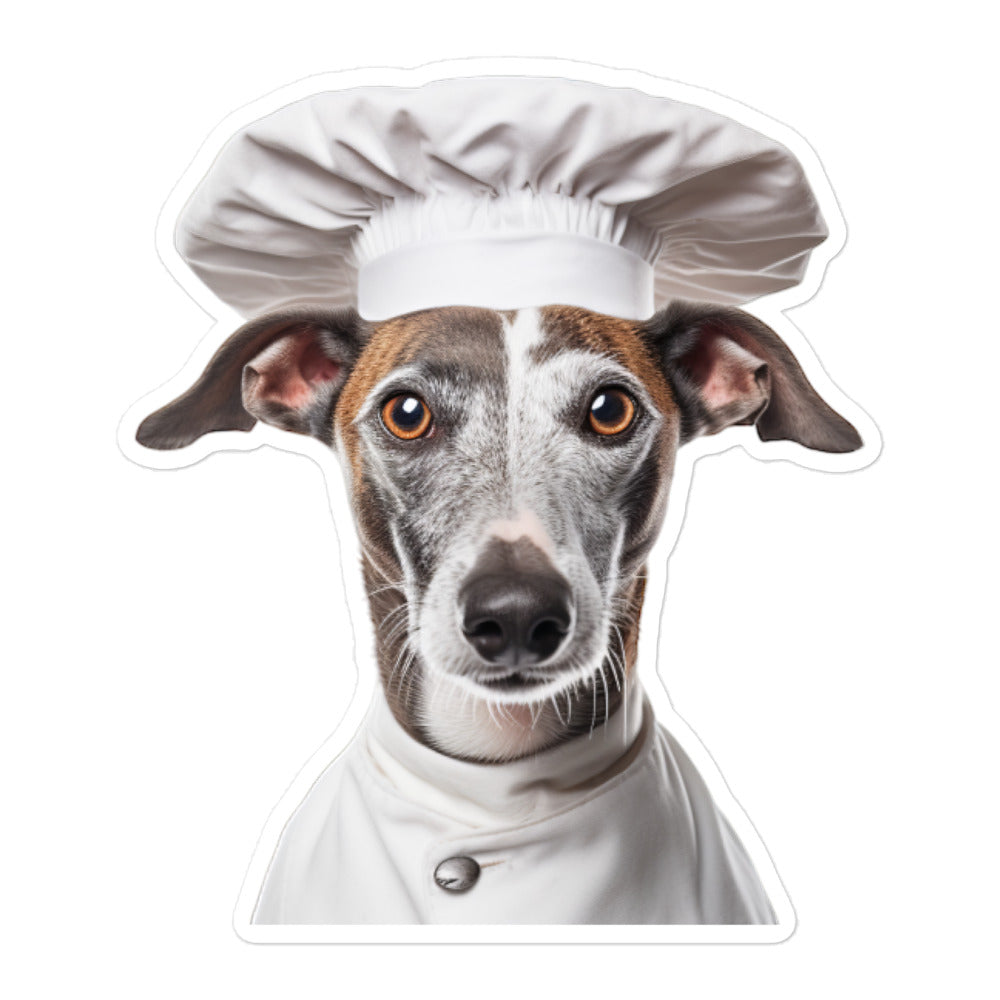 Whippet Chef Sticker - Stickerfy.ai