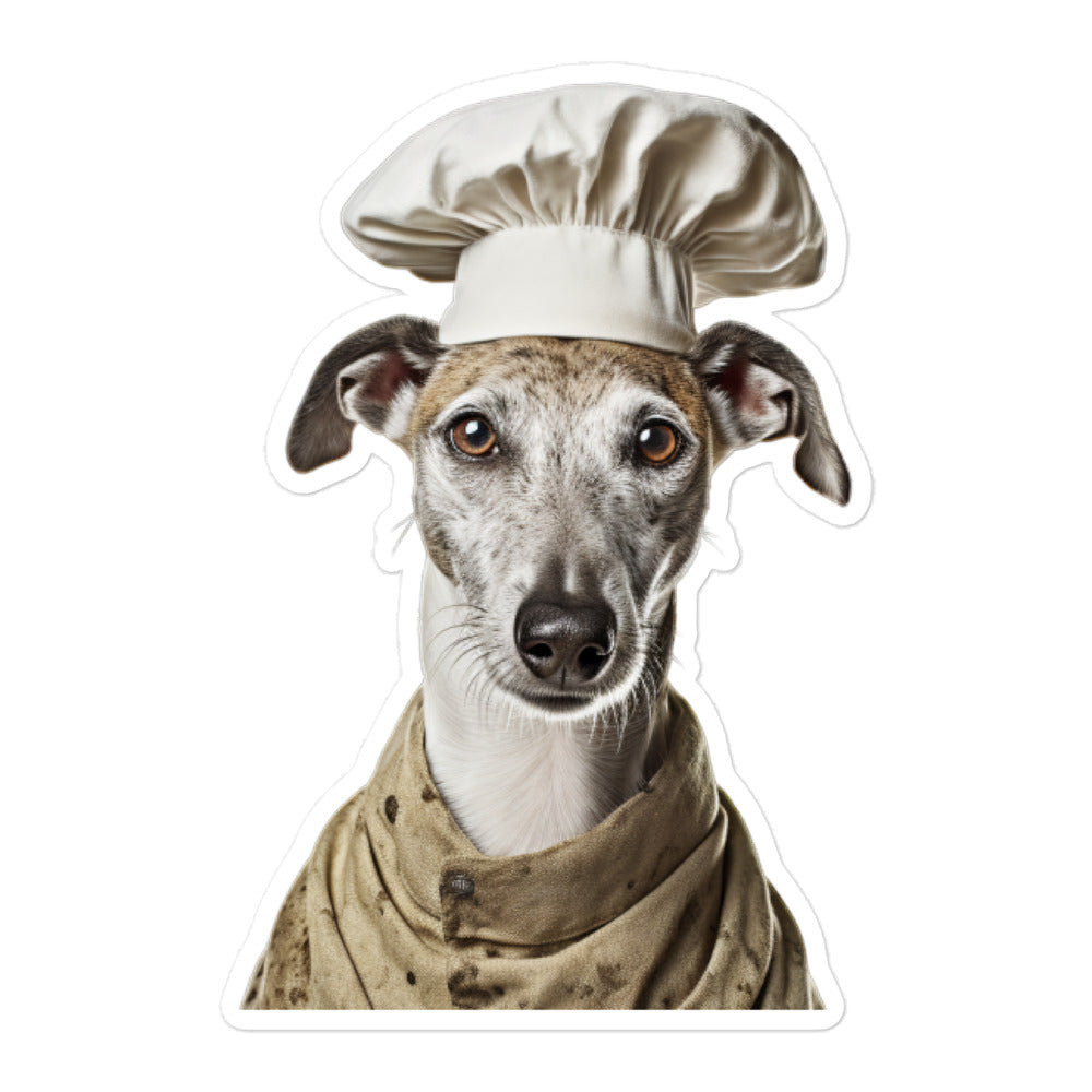 Whippet Chef Sticker - Stickerfy.ai