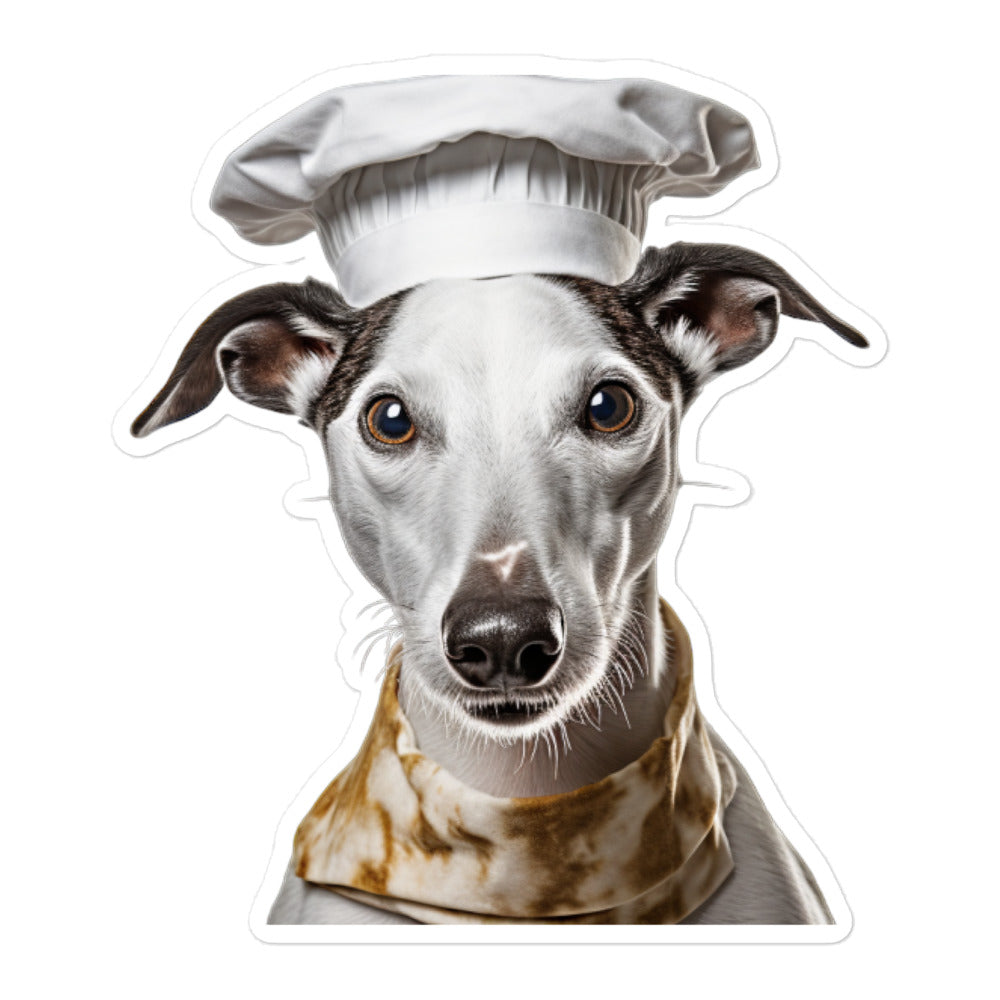 Whippet Chef Sticker - Stickerfy.ai