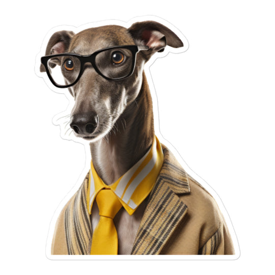 Greyhound Student Sticker - Stickerfy.ai