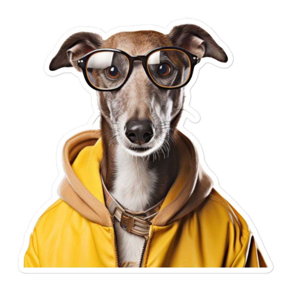 Greyhound Student Sticker - Stickerfy.ai