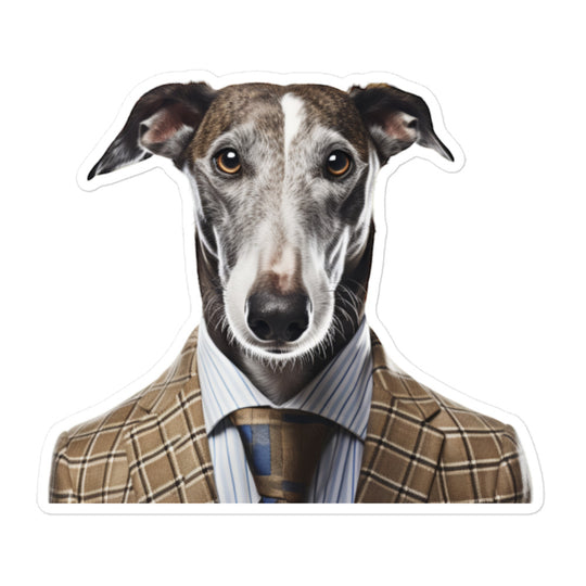 Greyhound Sales Consultant Sticker - Stickerfy.ai