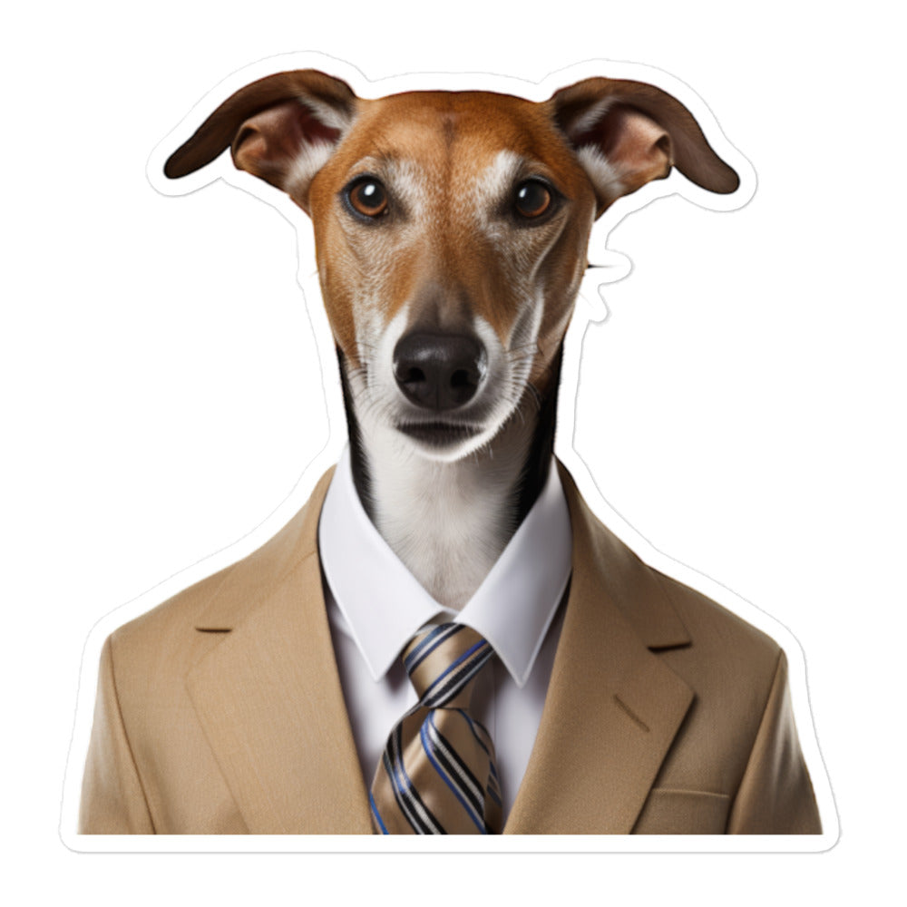 Greyhound Sales Consultant Sticker - Stickerfy.ai