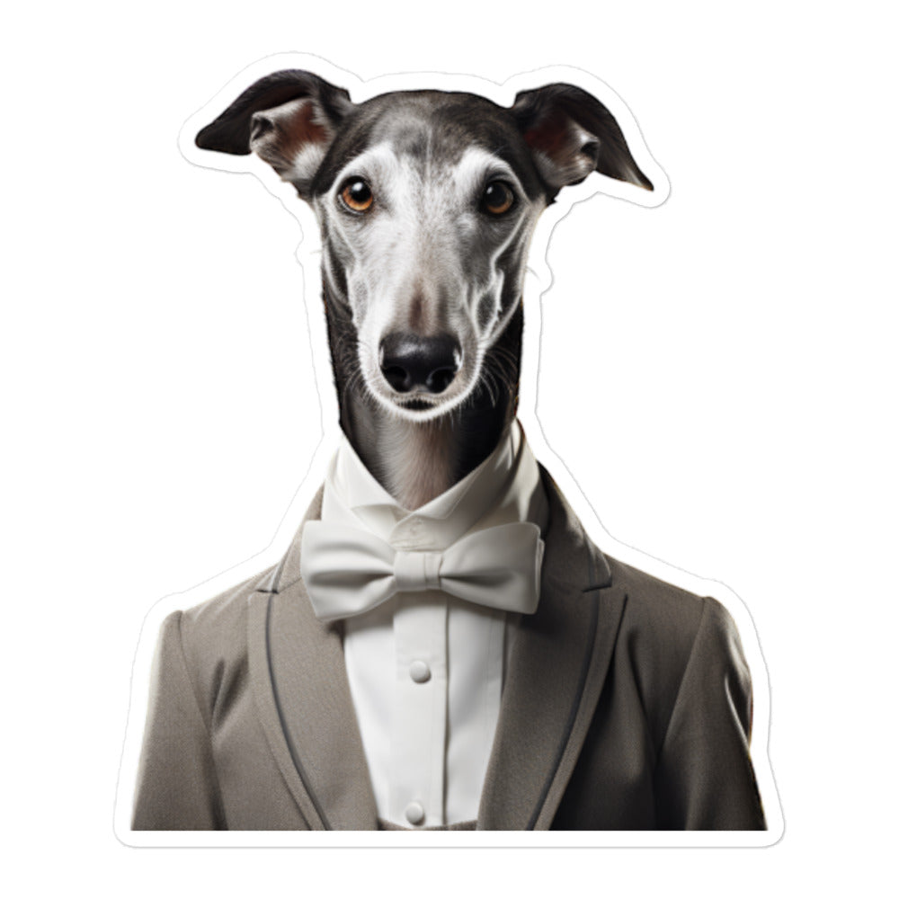 Greyhound Hotel Staff Sticker - Stickerfy.ai