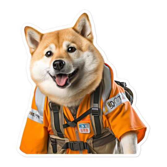 Akita Transit Operator Sticker - Stickerfy.ai