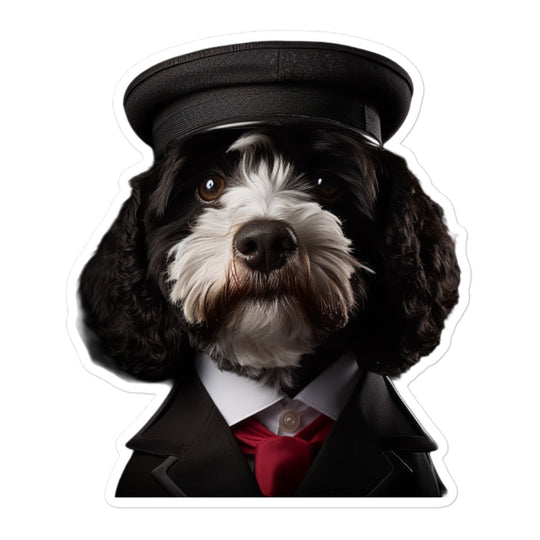 Portuguese Water Hotel Staff Sticker - Stickerfy.ai