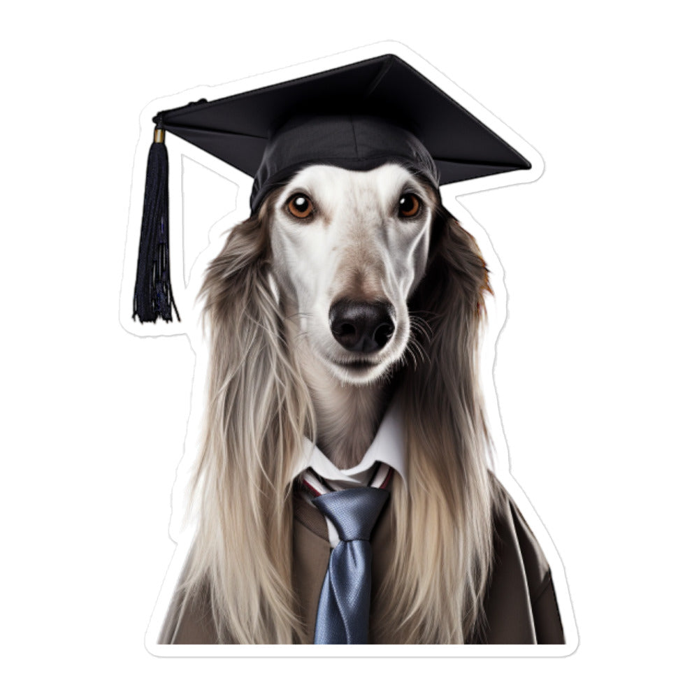 Saluki Student Sticker - Stickerfy.ai
