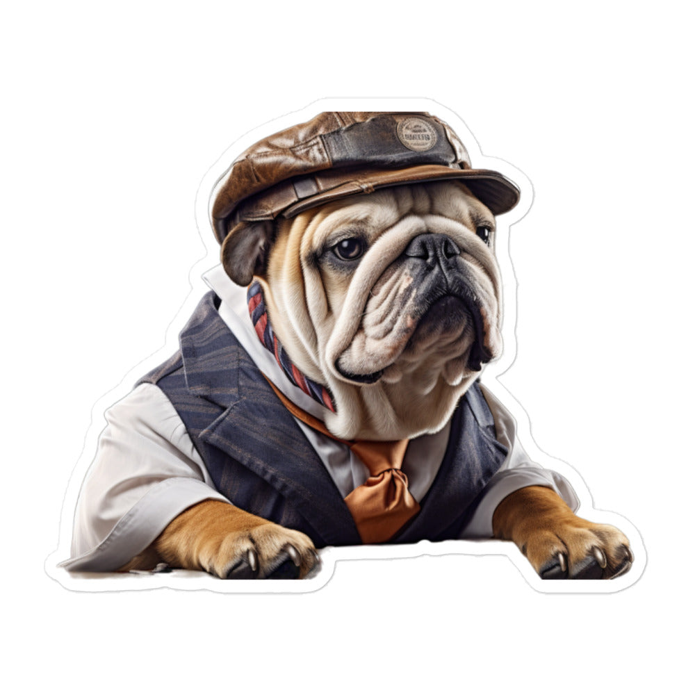 Bulldog Transit Operator Sticker - Stickerfy.ai