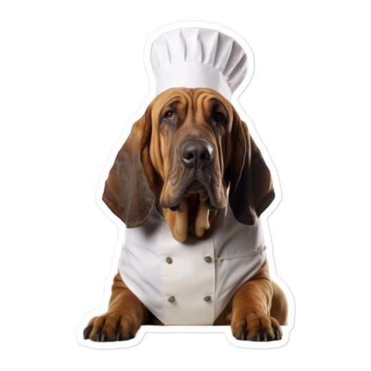 Bloodhound Chef Sticker - Stickerfy.ai