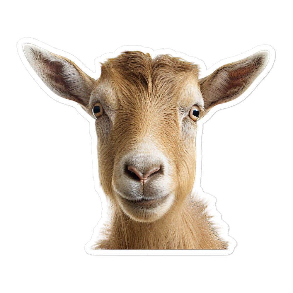 Alpine Goat Sticker - Stickerfy.ai