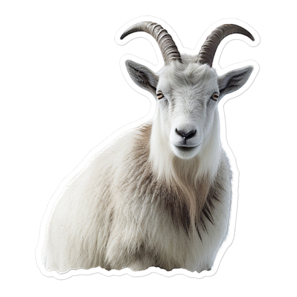 Alpine Goat Sticker - Stickerfy.ai