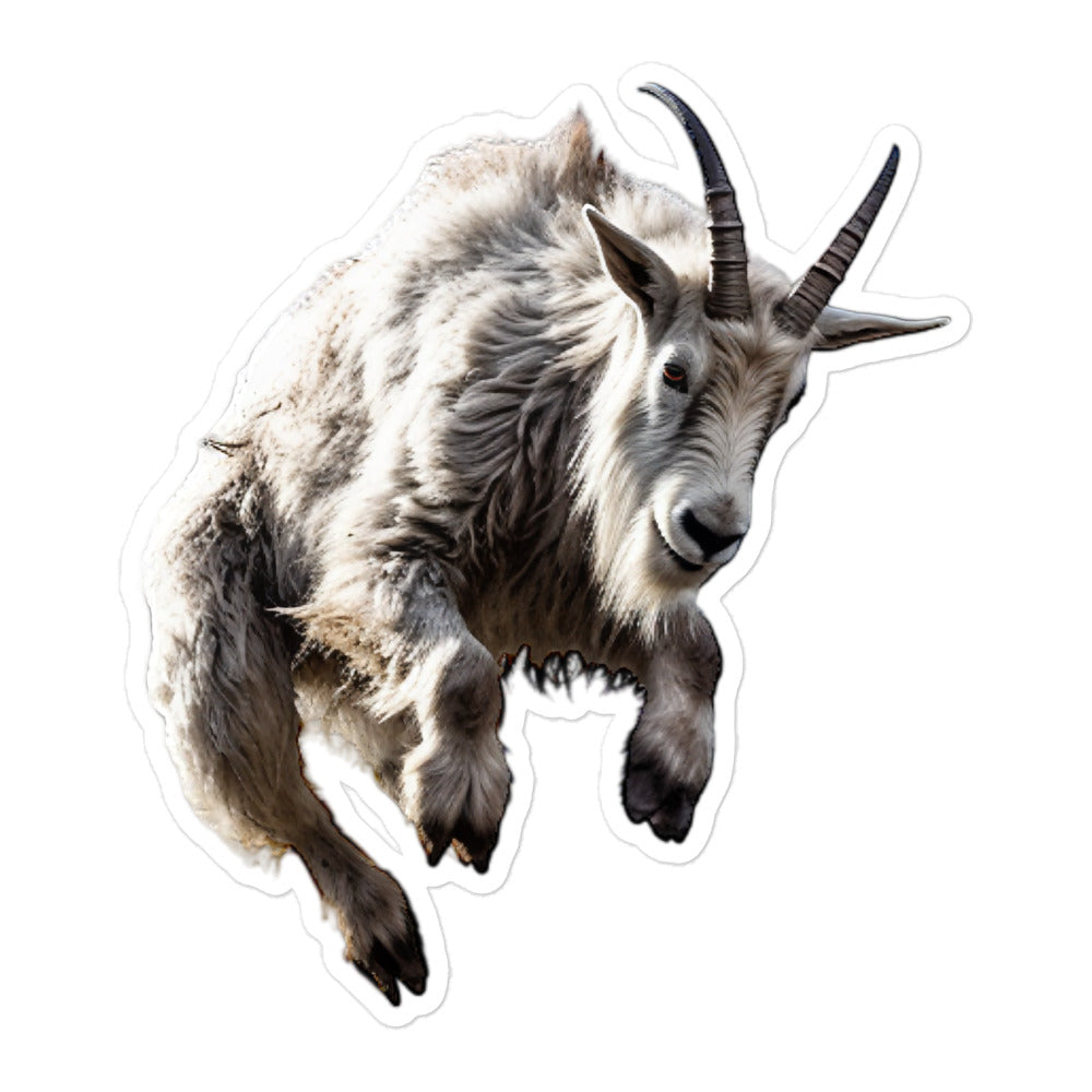 Alpine Goat Sticker - Stickerfy.ai