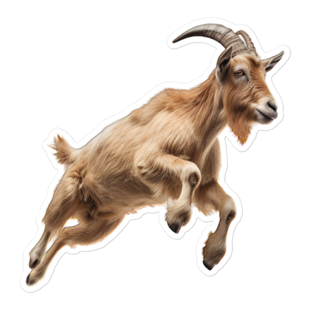 Nubian Goat Sticker - Stickerfy.ai