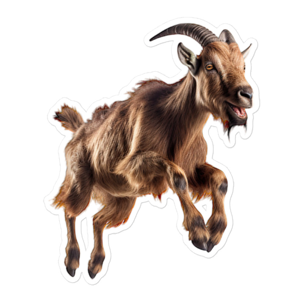 Nubian Goat Sticker - Stickerfy.ai