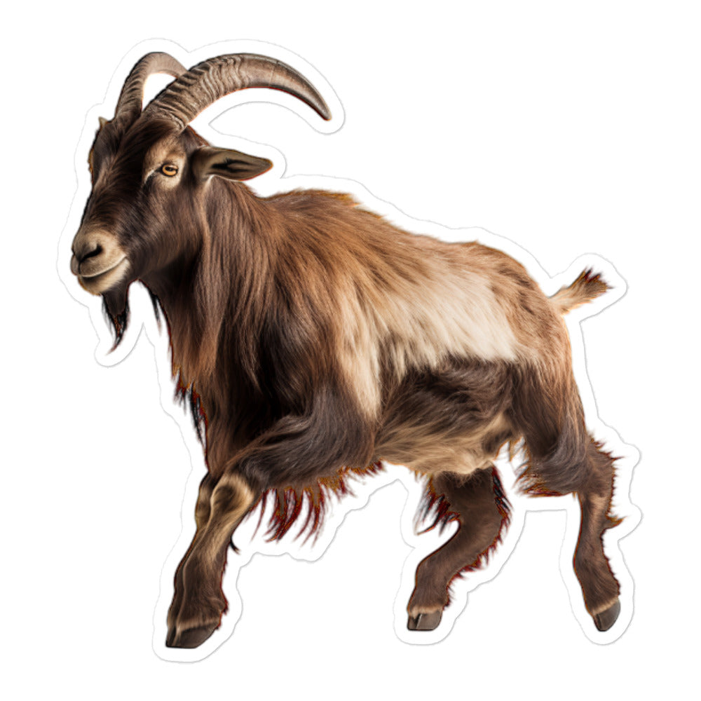Nubian Goat Sticker - Stickerfy.ai