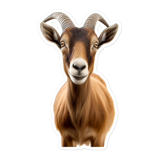 Nubian Goat Sticker - Stickerfy.ai