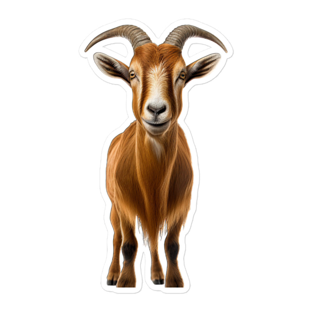 Nubian Goat Sticker - Stickerfy.ai