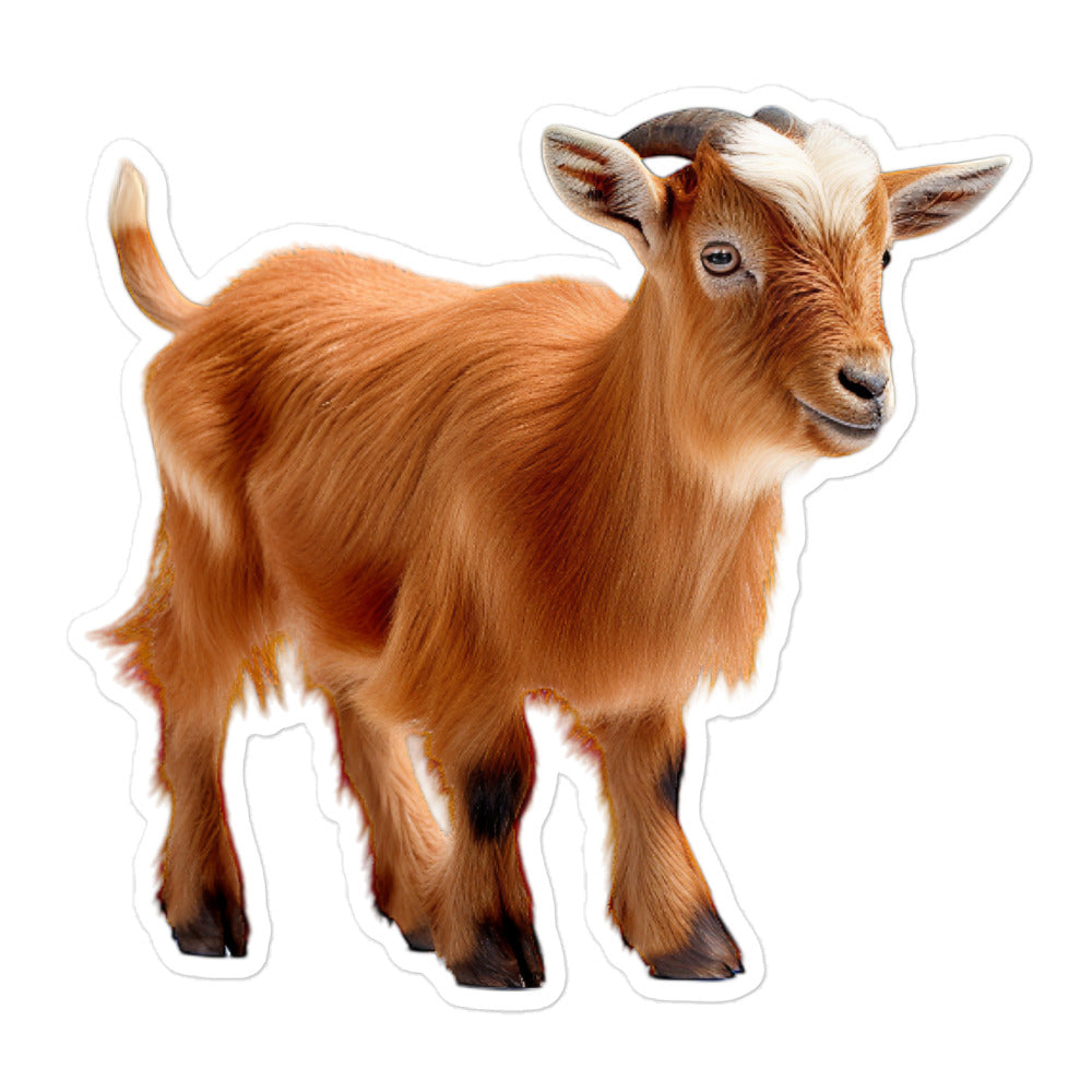 Nigerian Dwarf Goat Sticker - Stickerfy.ai