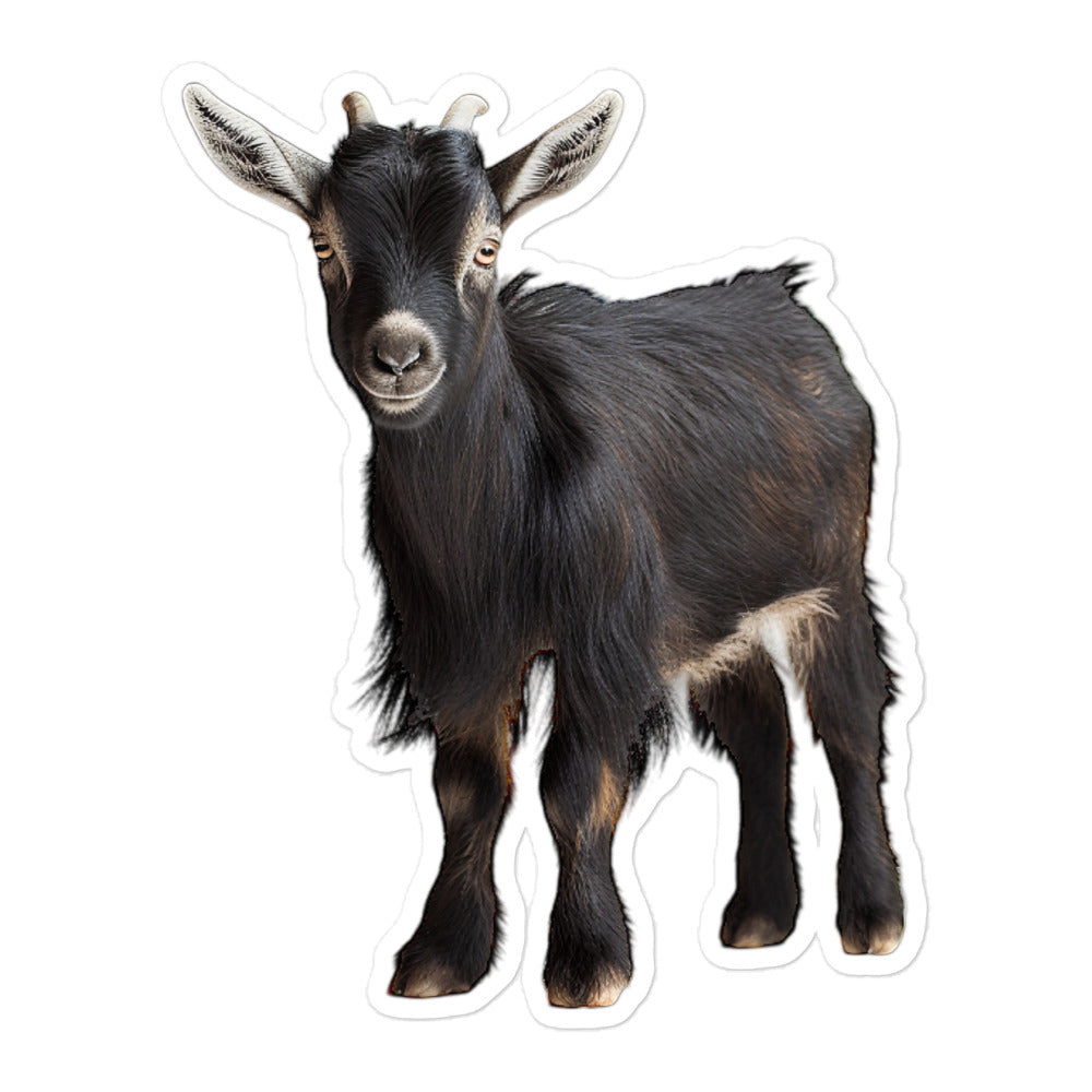 Nigerian Dwarf Goat Sticker - Stickerfy.ai