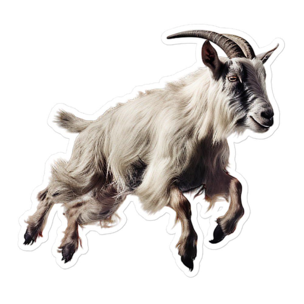 Toggenburg Goat Sticker - Stickerfy.ai