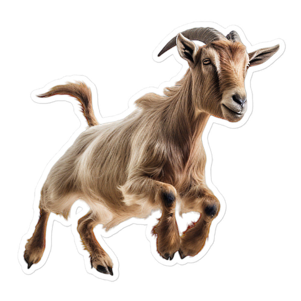 Toggenburg Goat Sticker - Stickerfy.ai