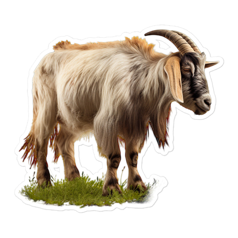 Toggenburg Goat Sticker - Stickerfy.ai