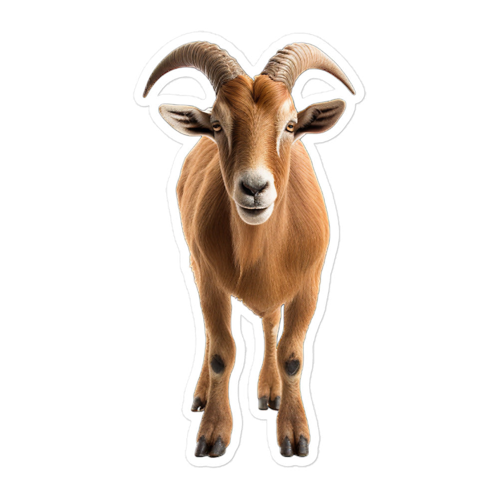 Toggenburg Goat Sticker - Stickerfy.ai