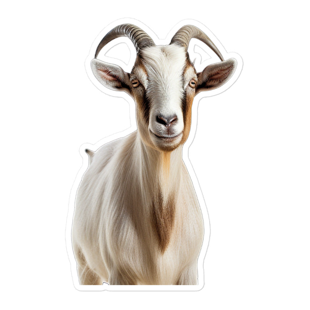 Toggenburg Goat Sticker - Stickerfy.ai