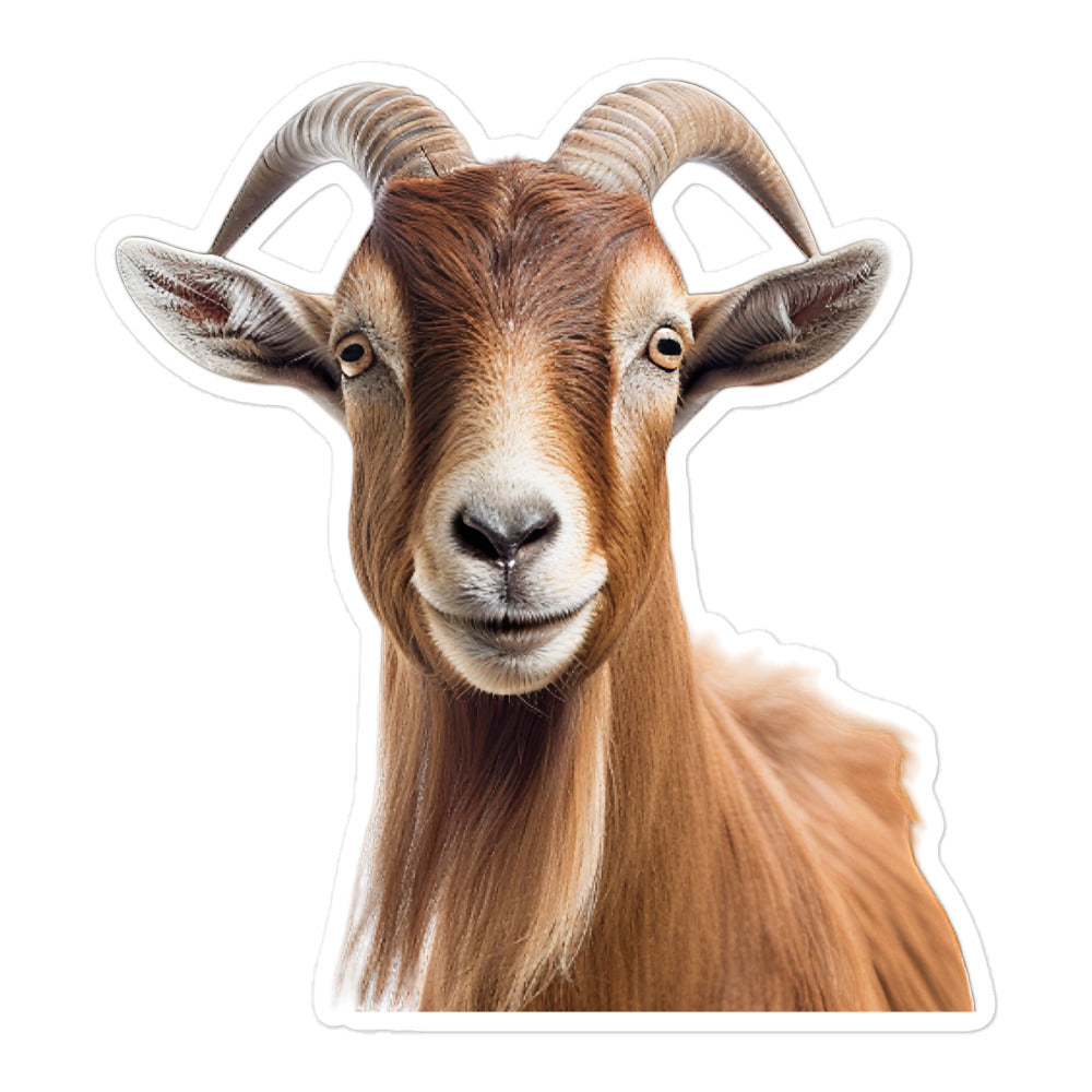Toggenburg Goat Sticker - Stickerfy.ai