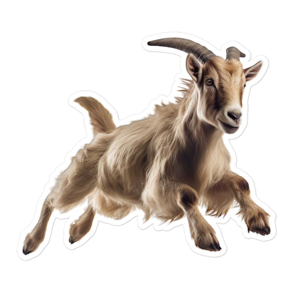 Oberhasli Goat Sticker - Stickerfy.ai