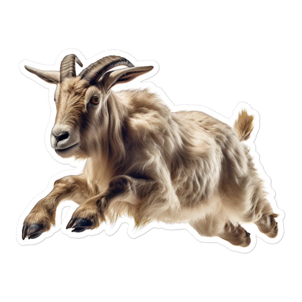 Oberhasli Goat Sticker - Stickerfy.ai