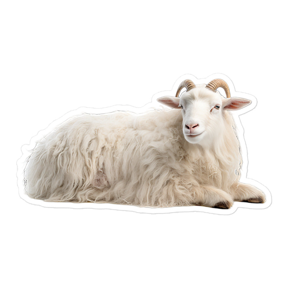 Angora Goat Sticker - Stickerfy.ai