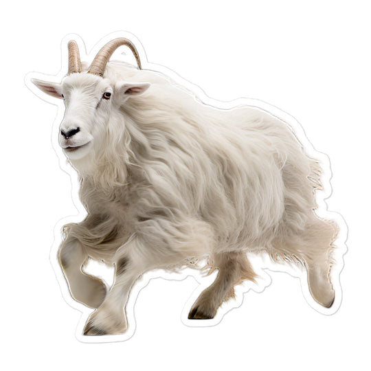 Angora Goat Sticker - Stickerfy.ai
