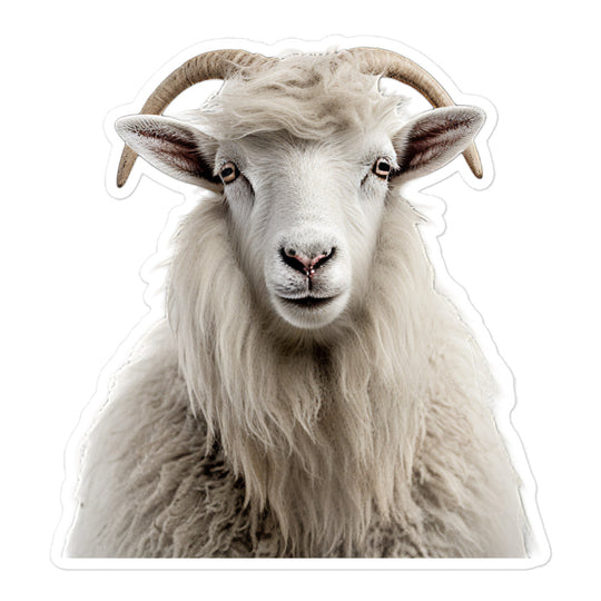 Angora Goat Sticker - Stickerfy.ai