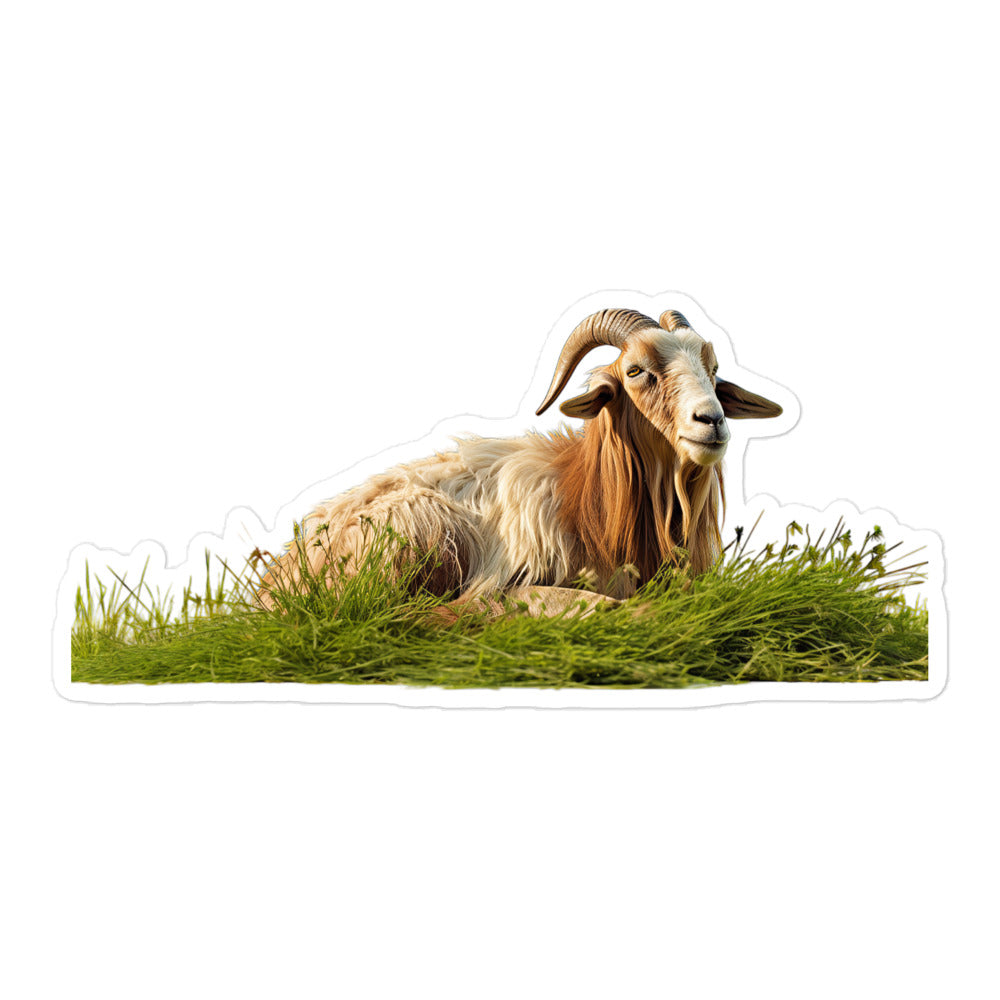 Cashmere Goat Sticker - Stickerfy.ai