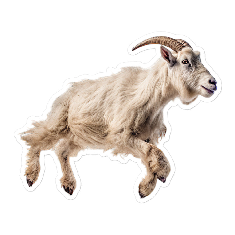 Cashmere Goat Sticker - Stickerfy.ai