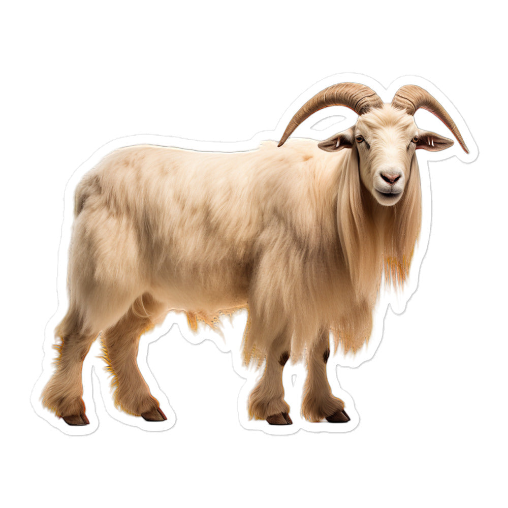 Cashmere Goat Sticker - Stickerfy.ai