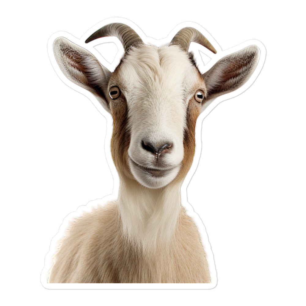 Cashmere Goat Sticker - Stickerfy.ai