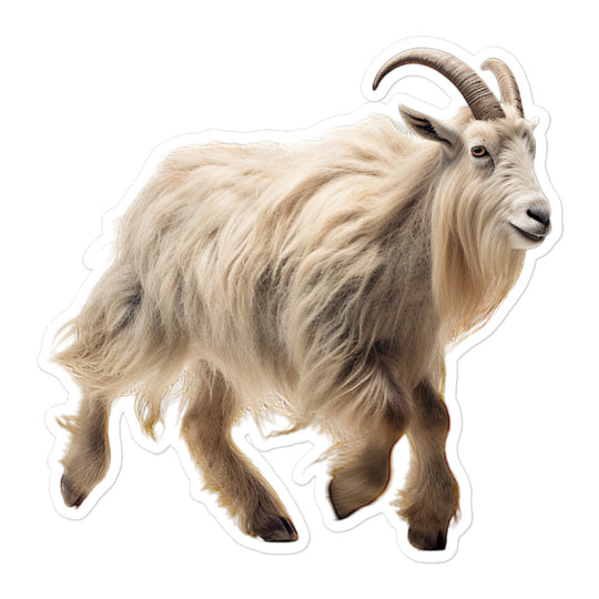 Cashmere Goat Sticker - Stickerfy.ai