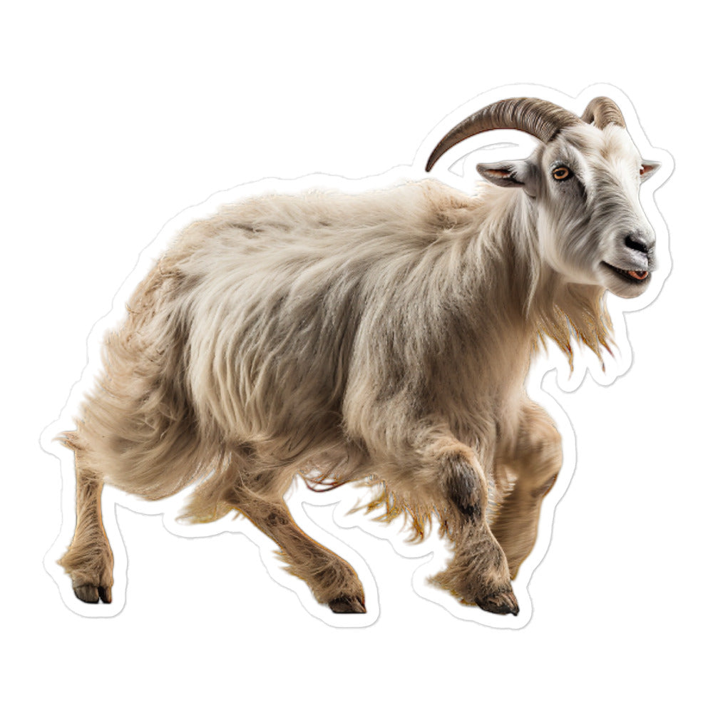 Cashmere Goat Sticker - Stickerfy.ai