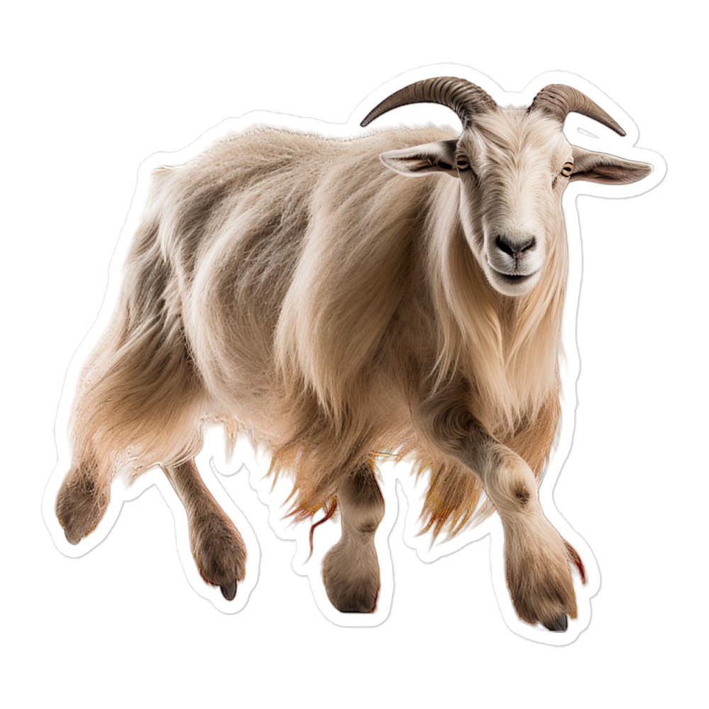 Cashmere Goat Sticker - Stickerfy.ai