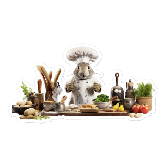 Beveren Chef Bunny Sticker - Stickerfy.ai