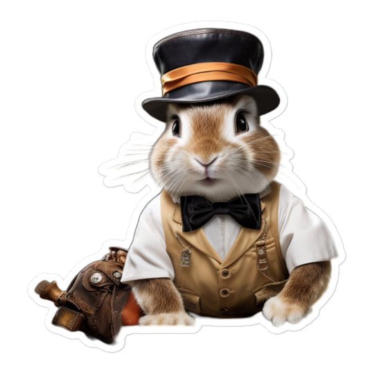 Dutch Transit Operator Bunny Sticker - Stickerfy.ai