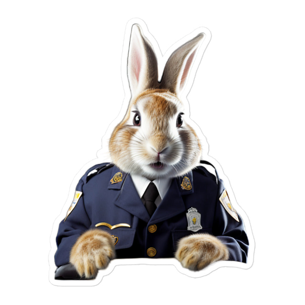 Dutch Transit Operator Bunny Sticker - Stickerfy.ai