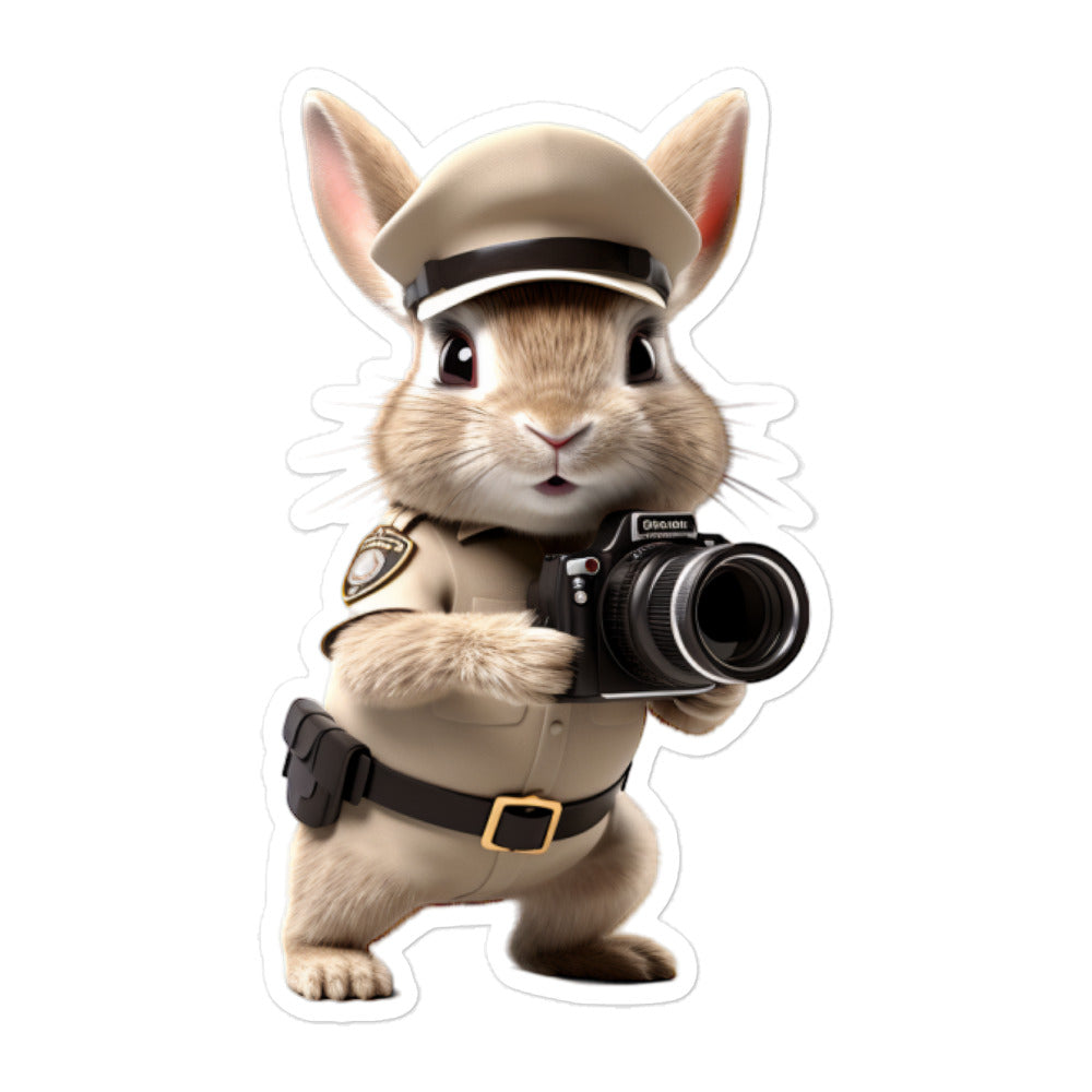 Havana Security Officer Bunny Sticker - Stickerfy.ai